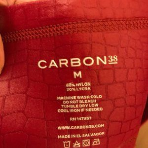 Carbon38 Takara Shine crocodile leggings